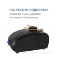 Adjustable Aquarium Air Pump 2 Outlets Air Pump Adjustable Flow Rate Manufactory